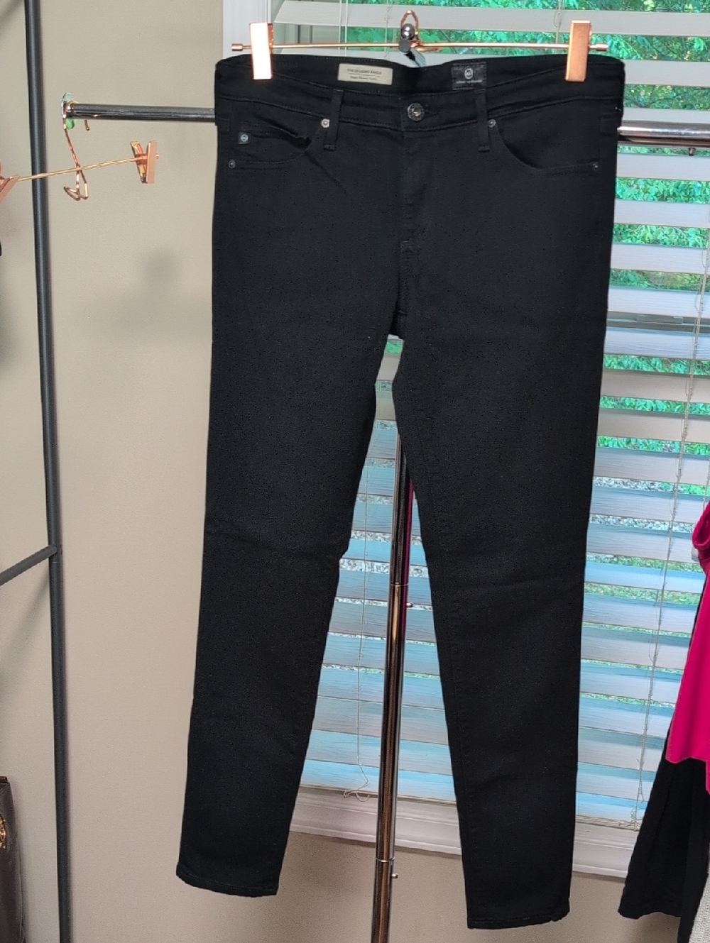 AG Adriano Goldschmied Women’s Black Skinny Jeans